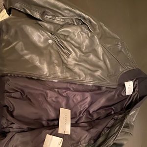 Leather jacket